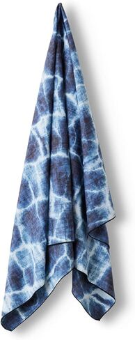 منشفة نوماديكس خفيفة الوزن - سريعة الجفاف وخفيفة الوزن للغاية - مثالية كمنشفة حزمة لتوفير المساحة - مصنوعة من مواد معاد تدويرها - بارتون أزرق داكن - 30x54 in Kuwait