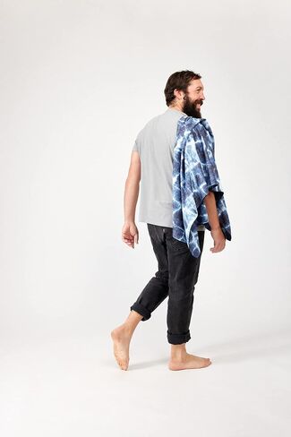 منشفة نوماديكس خفيفة الوزن - سريعة الجفاف وخفيفة الوزن للغاية - مثالية كمنشفة حزمة لتوفير المساحة - مصنوعة من مواد معاد تدويرها - بارتون أزرق داكن - 30x54 in Kuwait