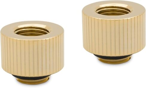 EK Quantum Torque Extender Static MF 14, 2-Pack, 14mm, G1/4" Male-Female, Brass, Desktop Compatible in Kuwait