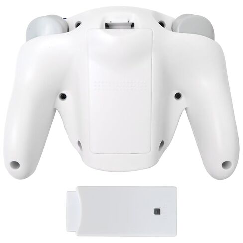 Icelily ترقية وحدة التحكم اللاسلكية مع جهاز استقبال متوافق مع Nintendo Gamecube - White in Kuwait