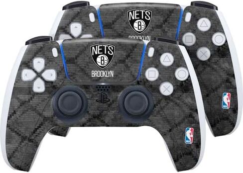Skinit Skinit Gaming Gaming Skiner مع وحدة تحكم PS5 - NBA Brooklyn Nets المرخصة رسميًا in Kuwait