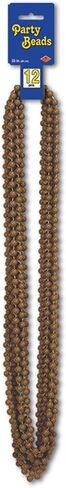 Beistle Pink Beads 12 Piece Mardi Gras Necklaces Baby Shower Party Supplies Ribbon Favors, 33" in Saudi Arabia