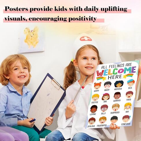 FLYAB Inspirational Classroom Posters,Motivation Posters Career Options Positive Posters for Middle School Elementary Classroom Bulletin Board Decorations Classroom Poster Teacher Supplies in Kuwait