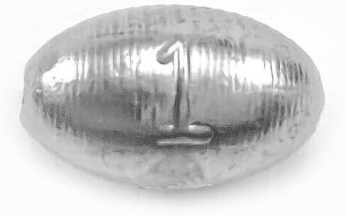 1oz Egg Slip Sinker Fishing Weight - Choose Quantity in Saudi Arabia