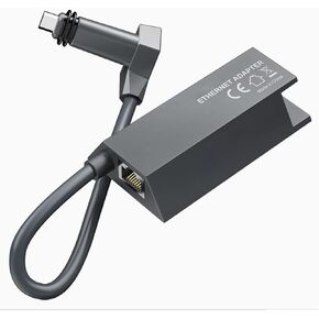 Starlink Ethernet Adapter for Rectangular Satellite Internet V2, RJ45 Wired External Network Adaptor for Starlink Standard Actuated Gen 2, Easy Setup for Fast &Stable Gigabit Network Connection