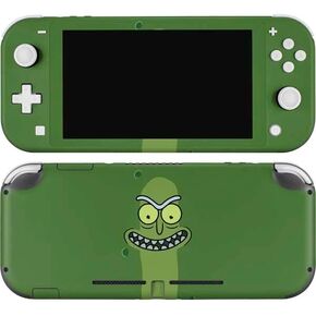 Skinit Decal Gaming Skin Compatible with Nintendo Switch Lite - Officially Licensed Adult Swim Rick and Morty Rick and Morty Portal Eyes Design