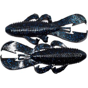 Googan Baits GBB-BLB Bandito Bug 4", Black Blue Flake, Multi, One Size