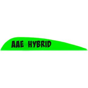 AAE Hybrid 23 Vanes Bright Green 50 pk.