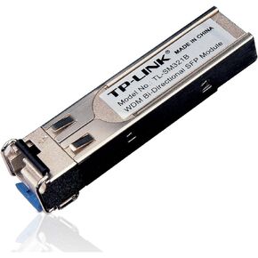 TP-LINK TL-SM321B 1000Base-BX WDM Bi-Directional SFP Module, LC connector, TX:1310nm/RX:1550nm, single-mode, 10km