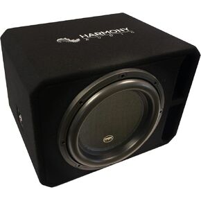 Harmony Audio HA-ML1X15D2 15" Dual 2-OHM Monolith Series Subwoofer 1600W RMS Vented Ported Enclosure Box Subpackage