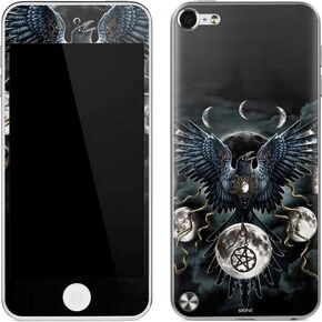 Skinit Decal MP3 Player Skin Compatible with iPod Touch (5th Gen&2012) - Originally Designed Crow and Moon Phases by Sarah Richter Design