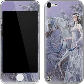 Skinit Decal MP3 Player Skin Compatible with iPod Touch (5th Gen&2012) - Originally Designed Fairy with Horse in Snow by Nene Thomas Design