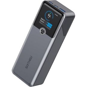 140W Power Bank ، 20000mah laptop portable Charger مع عرض رقمي ذكي و PD/QC3.0 الشحن السريع ، الإخراج 3-PORTS لـ MacBook ، Dell ، iPhone 16/15/14 ، Samsung ، iPad ، AirPods More