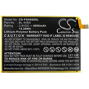 4000mAh/15.20Wh Replacement Battery for I'nfinix Note 2,X600,Compatible Part NO BL-40BX