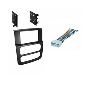 Double DIN Car Stereo Radio Installation Dash Kit Compatible with Dodge RAM (Dash Kit) 2002 2003 2004 2005