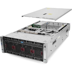 TechMikeNY Server 2.50Ghz 72-Core 1.5TB RAM 3X 1.92TB SSD 2X 2TB ProLiant DL580 G9 (Renewed)