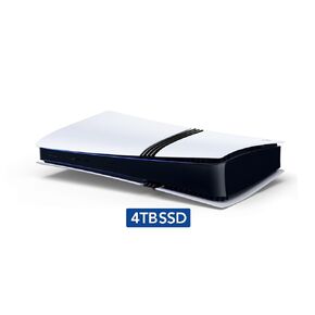 PlayStation 5 Pro with 4TB SSD Storage, Console Only - PS5 Pro Gaming System, White (Renewed) [video game]