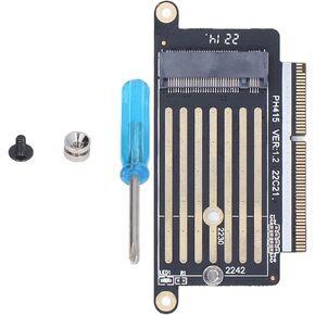 M.2 NVME SSD Adapter - Supports 2016-2017 A1708 Models, Convert SSD to NGFF M.2 MKey NVME Riser Card for Easy Install and Upgrade