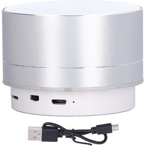 Mini Portable Speaker, LED Speaker Colorful Lights Support Memory Card Subwoofer USB Speaker for Hiking Biking Laptop Tablet