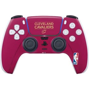 Skinit Decal Gaming Skin Compatible with PS5 Controller - Officially Licensed NBA Cleveland Cavaliers Distressed Design