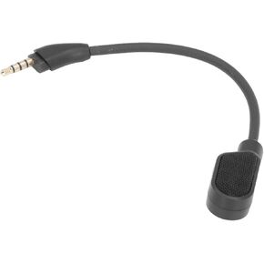 Yoidesu Replacement Mic for Cloud III Gaming Headset Detachable Boom Microphone Noise Cancelling Clear Sound 360 Bendable with Gold Plated Plug for Cloud III Headset