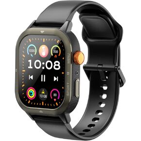 Smart Watches For Men & Women, 1.93" HD Touchscreen，Health Monitoring Fitness Trackers, 110+ Sport Modes，IP68 Waterproof Smart Watch with Bluetooth Call and Voice Assistant for Android and iOS