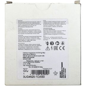 CungSu Expedited 3UG4625-1CW30 New and Sealed in Box 3UG46251CW30 1 Year Warranty