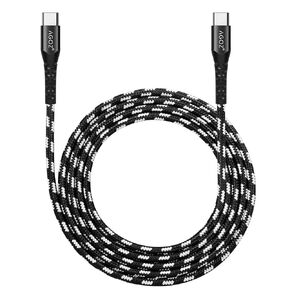 Agoz USB C to USB C Cable Cable Type Cord C Cord for Razer Edge Gaming Handheld ، Razer Wolverine V2 Pro Gaming Controller ، Razer Kishi V2 for Android ، Razer Opus X Headphones ، Oculus Quest 2 (4ft)
