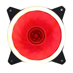 120mm RGB Cooling Fan Mute 6PIN 12V Lighting Fan Desktop PC Chassis Desktop PC Case Quiet Large 6 Pin Radiator(C)