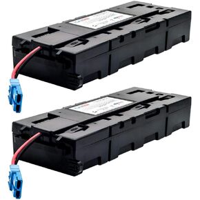 APC Smart UPS X-Series 48V Rack/Tower SMX48RMBP2U Compatible Replacement Battery Set (2X RBC115) by UPSBatteryCenter