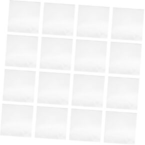 Amosfun 25pcs Self-Adhesive Vinyl Record Sleeves Outer Covers for Standard Albums Dust and Scratch Vinyl Record Covers for Easy Identification