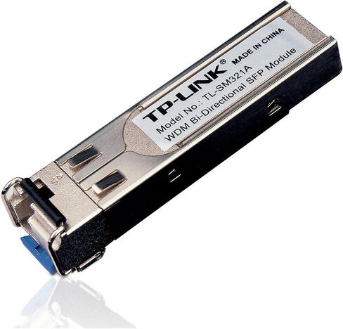 TP-LINK TL-SM321B 1000Base-BX WDM Bi-Directional SFP Module, LC connector, TX:1310nm/RX:1550nm, single-mode, 10km in Saudi Arabia