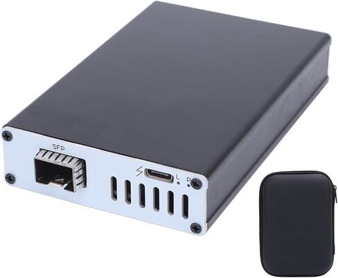 25G Thunderbolt 3 إلى SFP 25 Gigabit Ethernet Adapter ، لـ Thunderbolt 3 to RJ45 محول شبكة ، لاتصالات الشبكة عالية السرعة ، متوافق مع Thunderbolt 3 4 USB4 (Dual in Kuwait