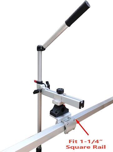 Brocraft Telescopic Transducer Pole for Square Mount/Rail Mount/Telescopic Transducer Pole Transducer Mount/Universal Live Sonar Transducer Mount/Livescope Mount in Saudi Arabia