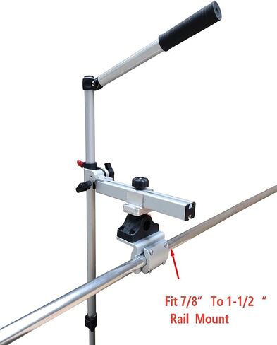Brocraft Telescopic Transducer Pole for Square Mount/Rail Mount/Telescopic Transducer Pole Transducer Mount/Universal Live Sonar Transducer Mount/Livescope Mount in Saudi Arabia