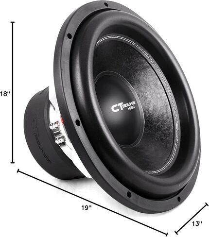 CT Sounds MESO-15-D2 3000 Watts Max 15 Inch Car Subwoofer Dual 2 Ohm in Saudi Arabia