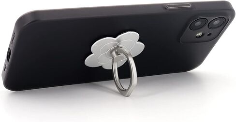 LaMignonne Cell Phone Ring Holder Flower Finger Ring Grip Stand 360° Rotation 180° Flip Universal Kickstand Compatible with All Smartphones (Rose Gold) in Kuwait