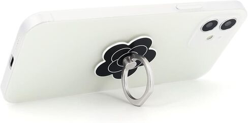 LaMignonne Cell Phone Ring Holder Flower Finger Ring Grip Stand 360° Rotation 180° Flip Universal Kickstand Compatible with All Smartphones (Rose Gold) in Kuwait