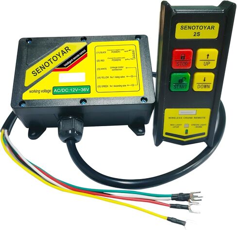 التحكم اللاسلكي Crane Remote Control 12-36V Dump Dump Trailer Wireless Accessories Wireless Winch Controller Up-Down Station in Kuwait