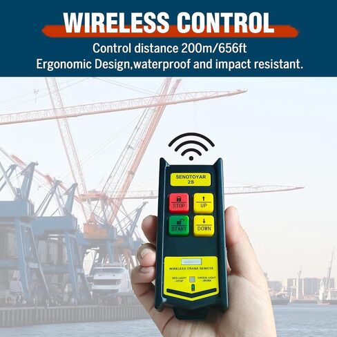 التحكم اللاسلكي Crane Remote Control 12-36V Dump Dump Trailer Wireless Accessories Wireless Winch Controller Up-Down Station in Kuwait