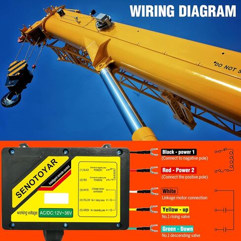 التحكم اللاسلكي Crane Remote Control 12-36V Dump Dump Trailer Wireless Accessories Wireless Winch Controller Up-Down Station in Kuwait