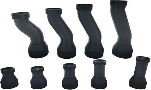 Compatible with Thrust-mas-TER Hotas Warthog F/A-18C Cougar 360 Degree Rotation Extension Bar Curved Straight Joystick Change DIY Game Parts (Color : Straight 60mm) in Saudi Arabia