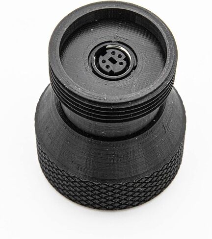 Compatible with Thrust-mas-TER Hotas Warthog F/A-18C Cougar 360 Degree Rotation Extension Bar Curved Straight Joystick Change DIY Game Parts (Color : Straight 60mm) in Saudi Arabia