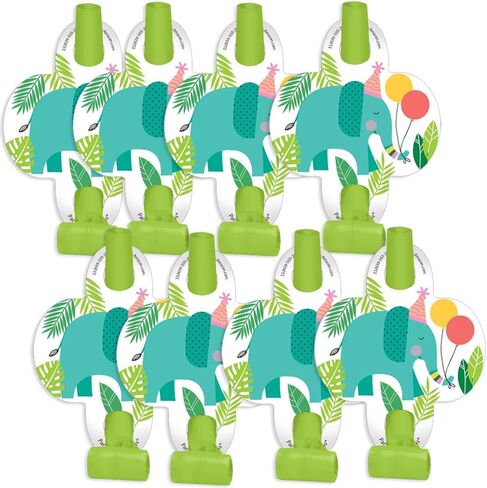 Spectacular "Happy Birthday" Balloon Fest Blowout - 3.75", Pack of 8 - Bright & Colorful, Perfect for Fun Celebrations in Saudi Arabia