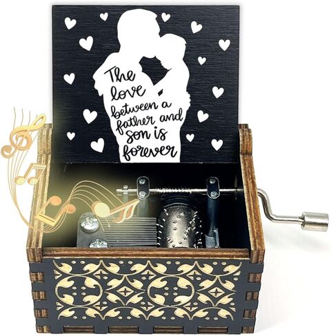 صندوق موسيقى خشبي - صندوق موسيقى You are My Sunshine، من الابن إلى الأم - مجموعة واحدة in Kuwait