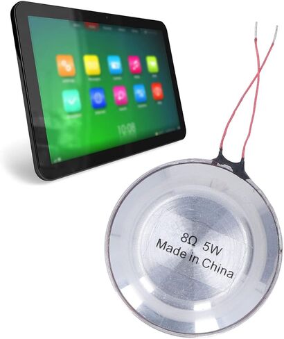 EBTOOLS Resonance Speaker, 35MM 1.3Inch All Frequency Resonance Loudspeaker, Round Vibration Strong Bass Loudspeaker, for Computer Laptop MP3 MP4 CD Mobile Phone (8Ω 5W) in Saudi Arabia