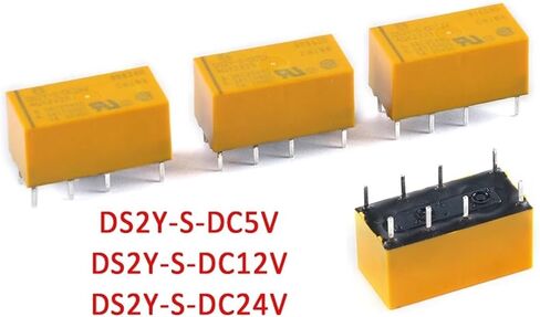 Relay DS2Y-S-DC5V 5V DS2Y-S-DC12V 12V DS2Y-S-DC24V 24V 8PIN DC5V DC12V DC24V ZJ DS2Y-S-5V DS2Y-S-12V DS2Y-S-24V 1Pcs (Size : DS2Y-S-DC5V) in Saudi Arabia