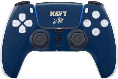 Skinit Decal Gaming Skin Compatible with PS5 Controller - Officially Licensed United States Naval Academy Bill The Goat Design in Saudi Arabia