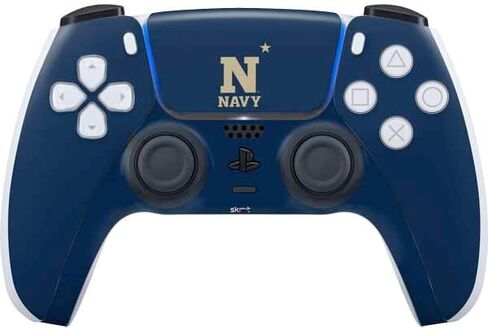 Skinit Decal Gaming Skin Compatible with PS5 Controller - Officially Licensed United States Naval Academy Bill The Goat Design in Saudi Arabia