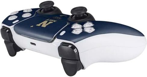 Skinit Decal Gaming Skin Compatible with PS5 Controller - Officially Licensed United States Naval Academy Bill The Goat Design in Saudi Arabia
